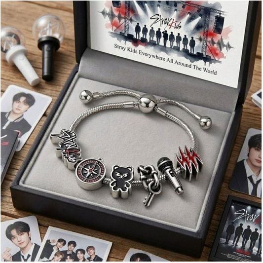 World Tour Edition 2026 Adjustable Charm Bracelet — STAY